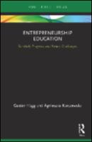 Entrepreneurship education :scholarly progress and future challenges