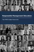 Responsible management education :the PRME global movement