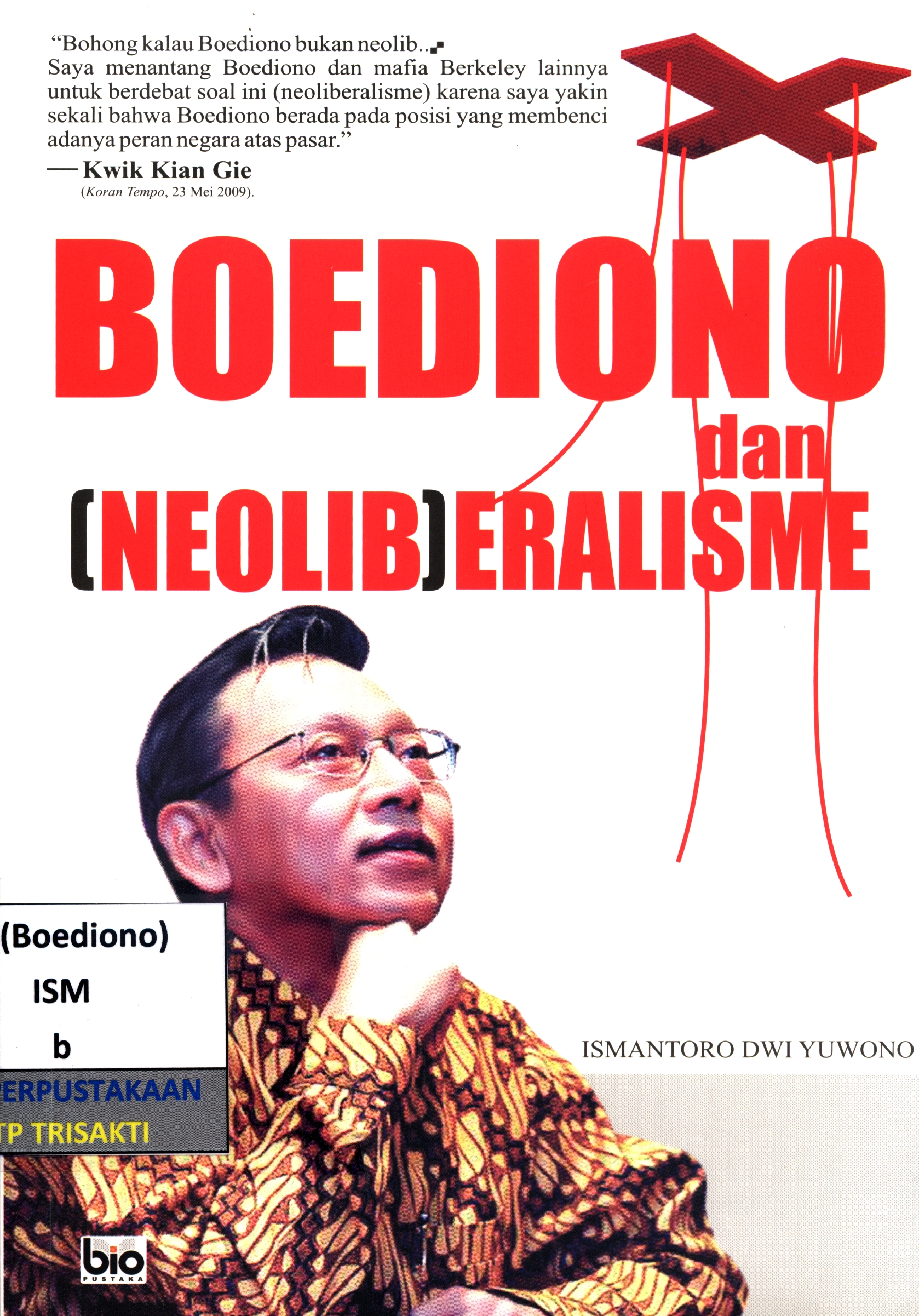 Boediono dan (neolib)eralisme