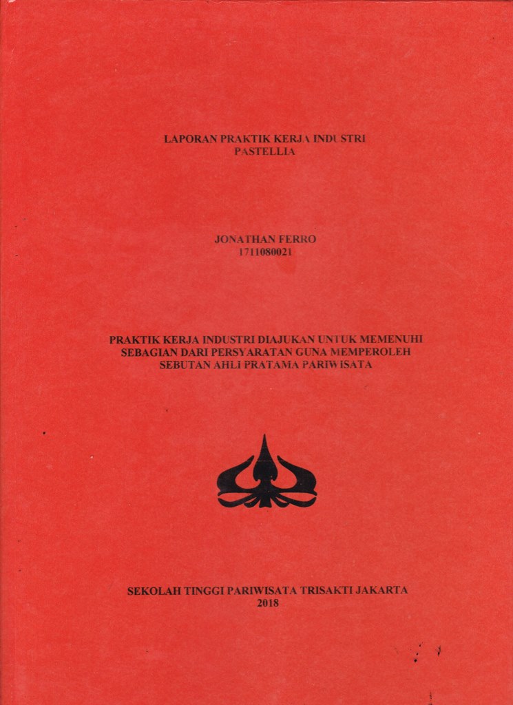 LAPORAN PRAKTIK KERJA INDUSTRI PASTELLIA