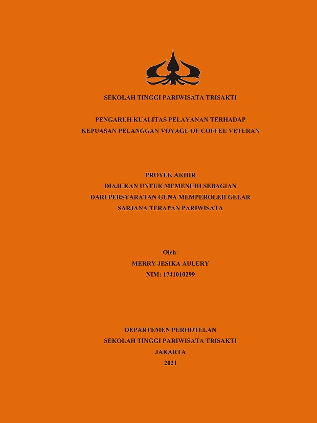 PENGARUH KUALITAS PELAYANAN TERHADAP KEPUASAN PELANGGAN VOYAGE OF COFFEE VETERAN