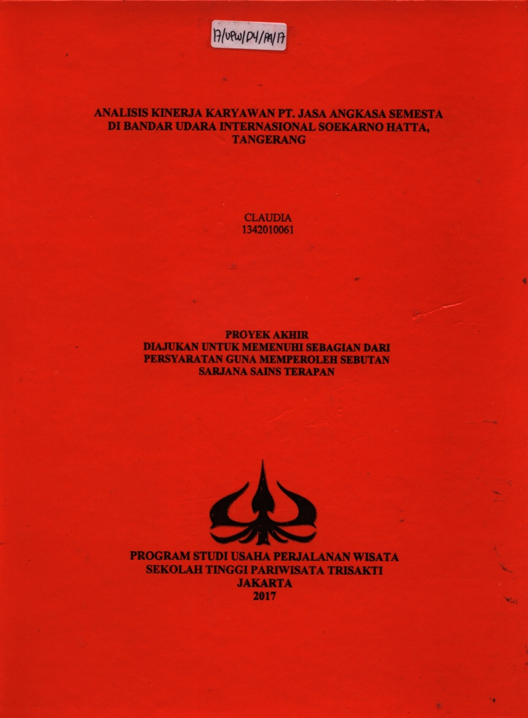 ANALISIS KINERJA KARYAWAN PT. JASA ANGKASA SEMESTA DI BANDAR UDARA INTERNASIONAL SOEKARNO HATTA,TANGERANG