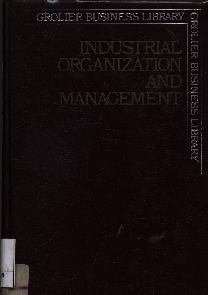 Industrial Organization And Management