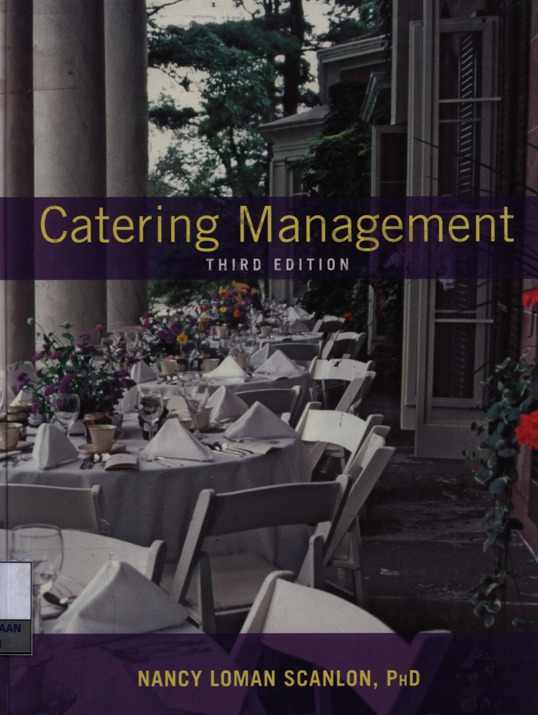 Catering management : by Nancy Loman Scanlon