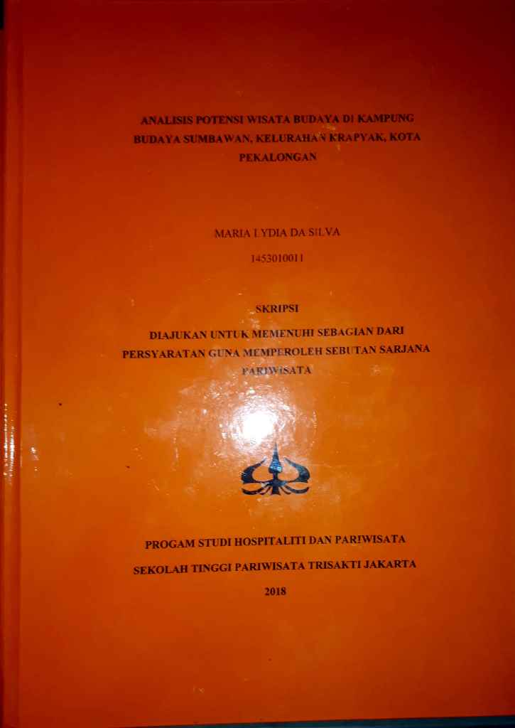 ANALISIS POTENSI WISATA BUDAYA DI KAMPUNG BUDAYA SUMBAWAN,KELURAHAN KRAPYAK KOTA PEKALONGAN 