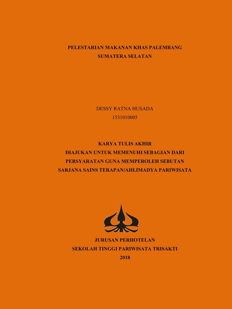 Pelestarian Laksan Sebagai Makanan Khas Palembang Sumatera Selatan
