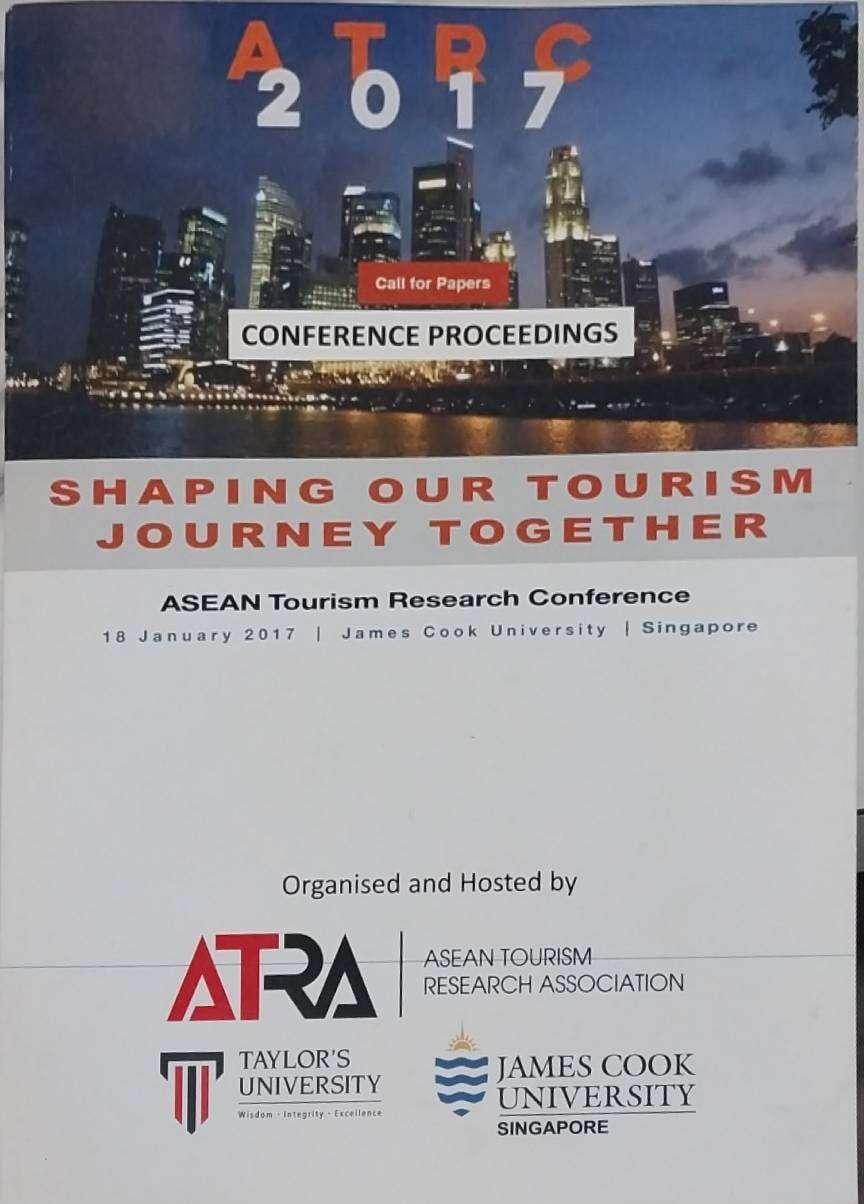 Conference Proceedings : Shaping Our Tourism Journey Together