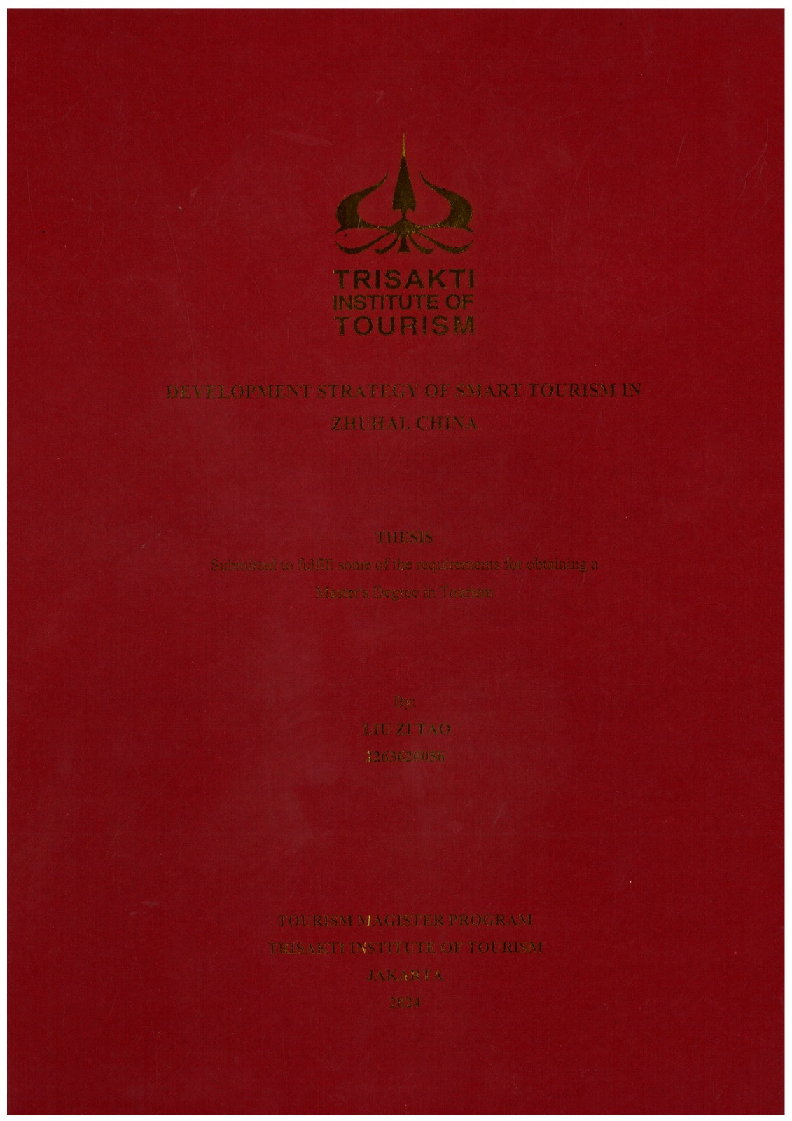 Development Strategy Of Smart Tourism In Zhuhai, China