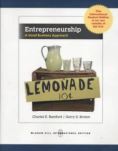 Entrepreneurship : A Small Business Approach
