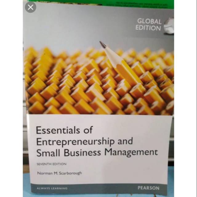 Essentials of entrepreneurship and small business management