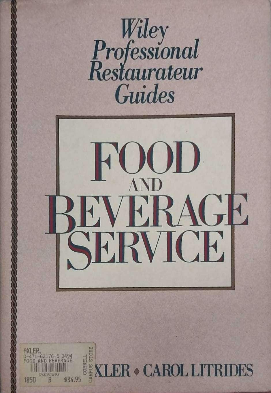 Food and Beverage Service