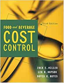 Food and beverage cost control