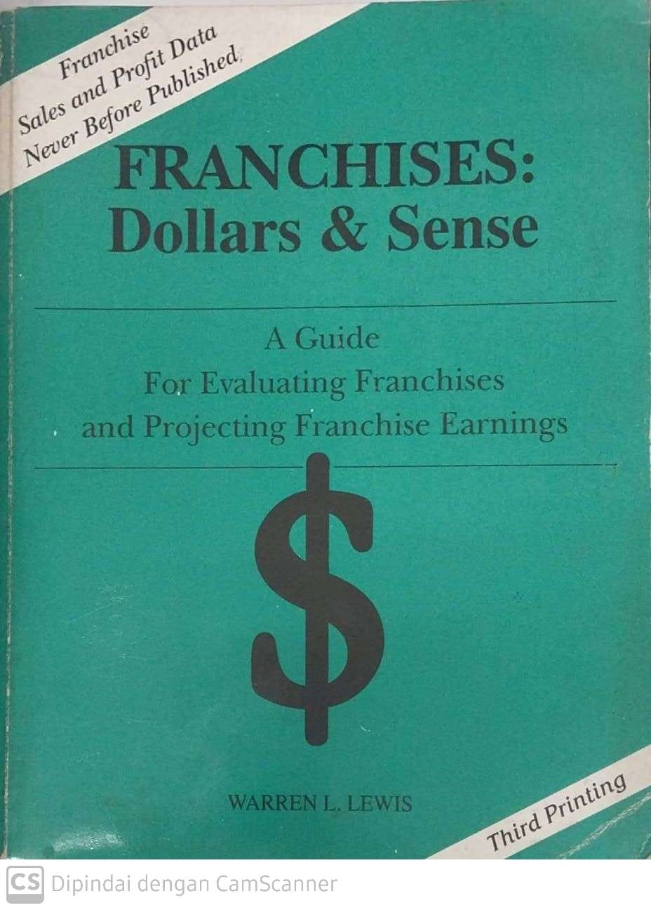 Franchises : Dollars & Sense