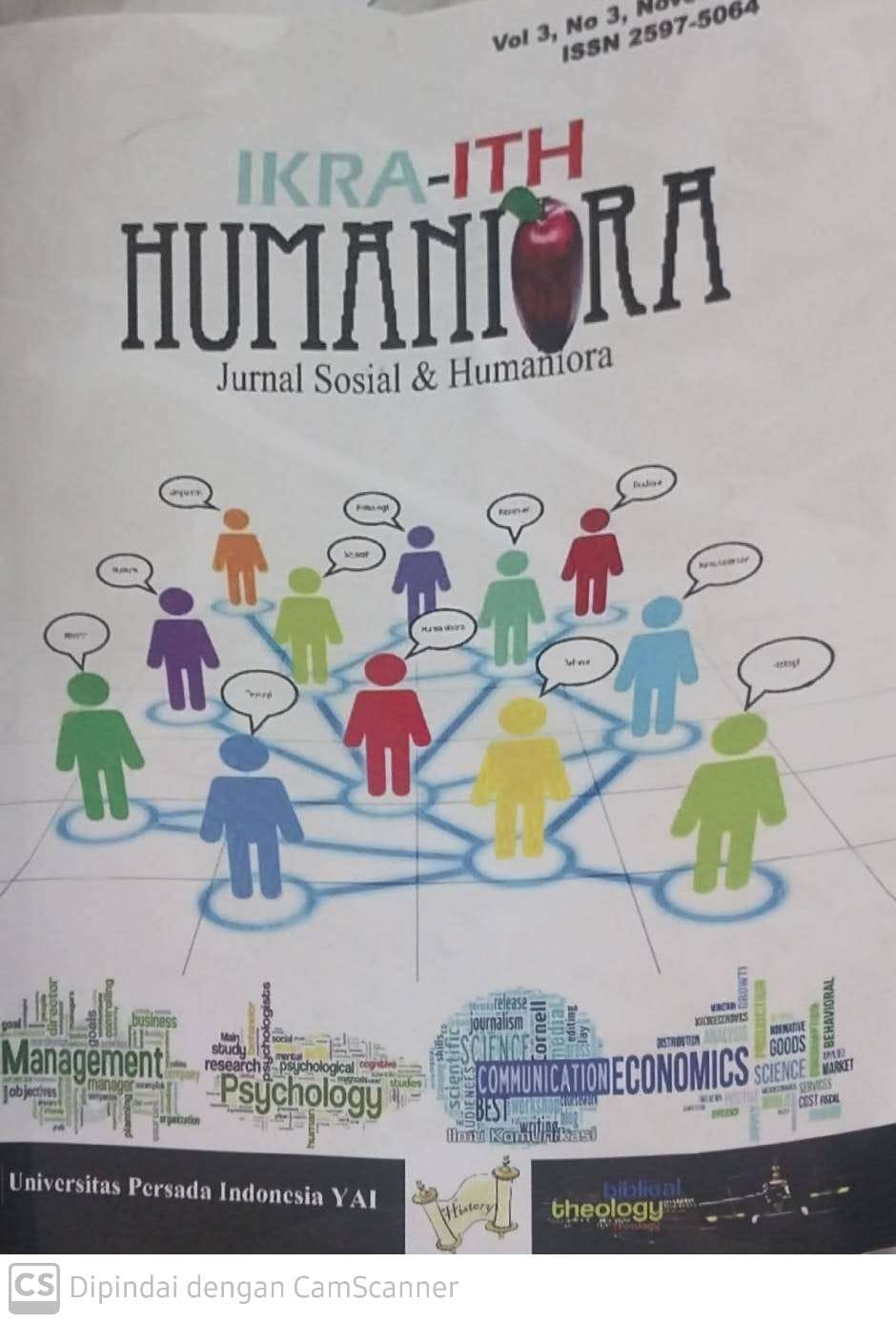 IKRA-ITH HUMANIORA : Jurnal Sosial & Humaniora