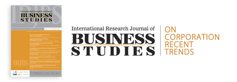 International Research Journal of Business Studies