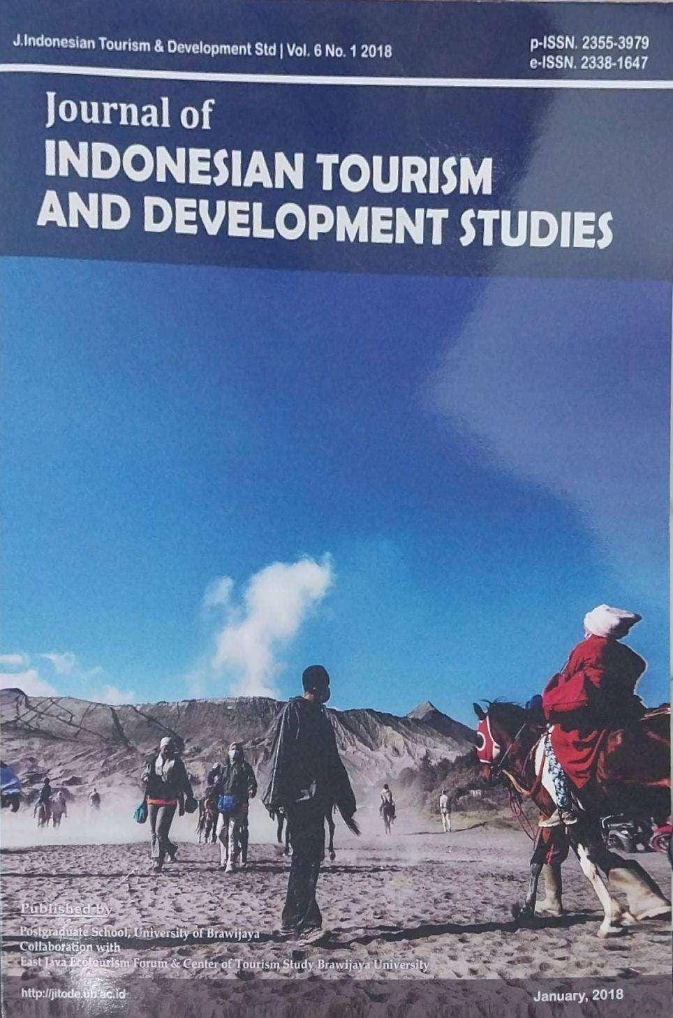 Journal of Indonesian Tourism and Development Studies