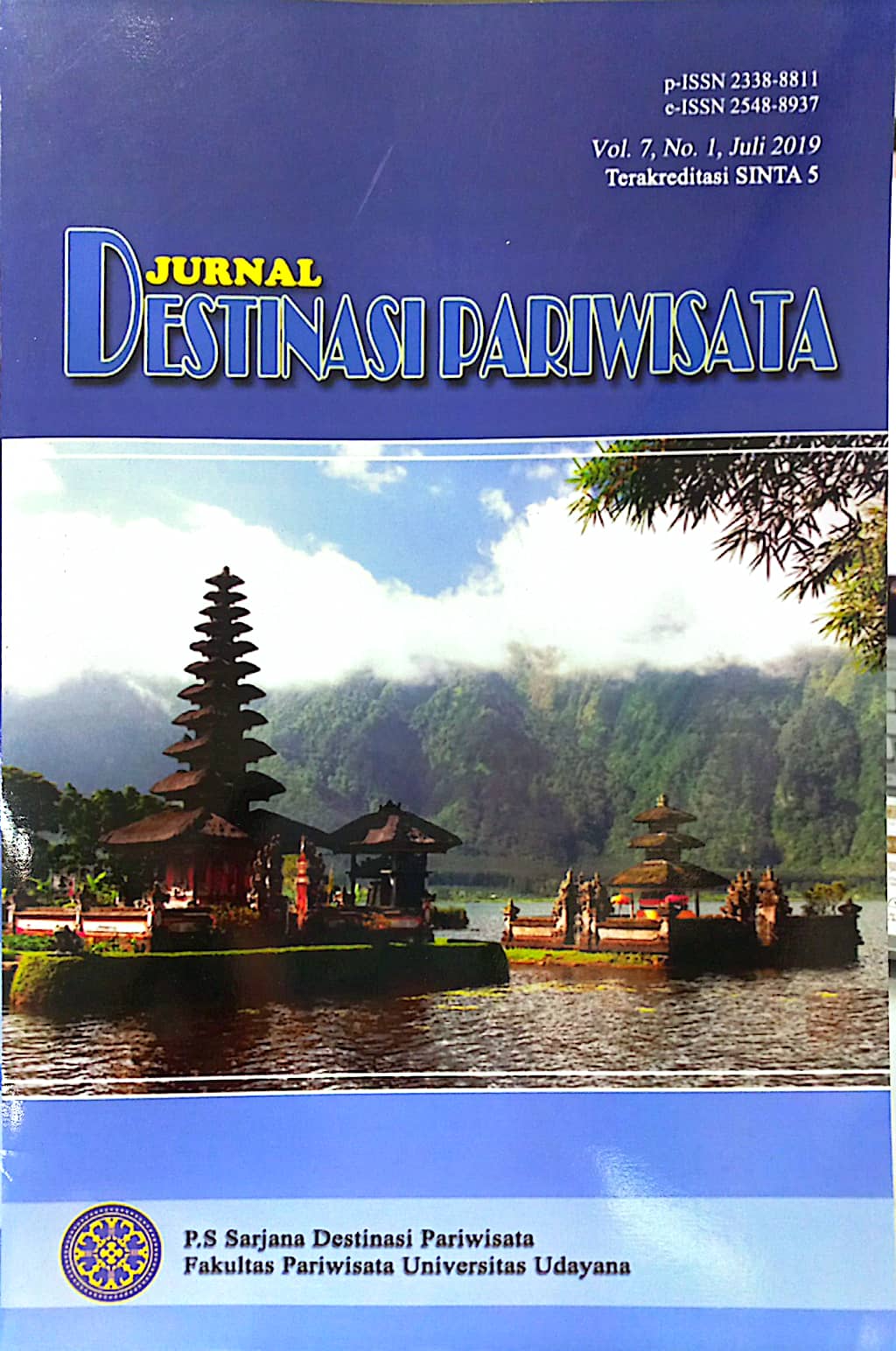 Jurnal Destinasi Pariwisata