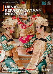 Jurnal Kepariwisataan Indonesia