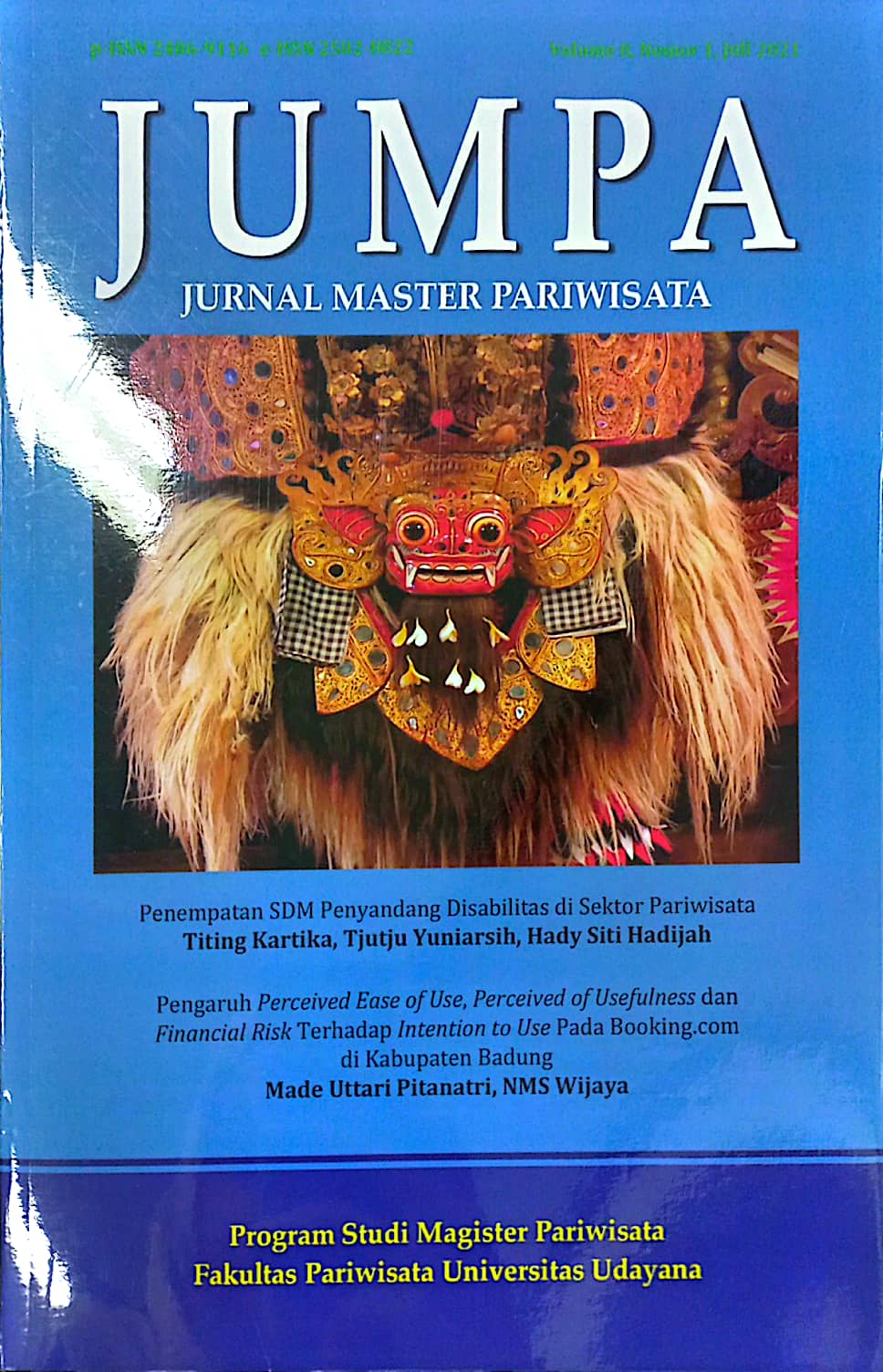 Jurnal Master Pariwisata