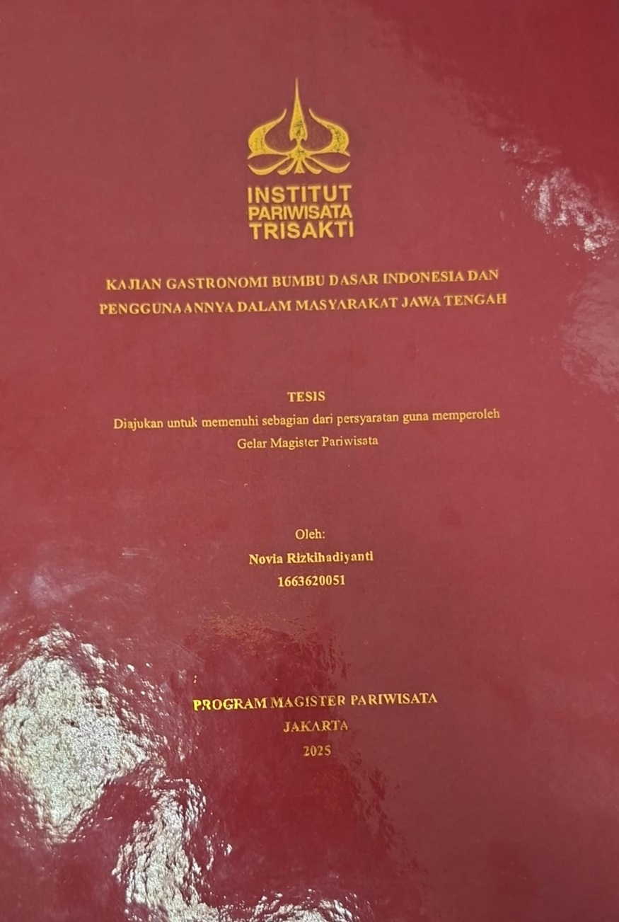 Kajian Gastronomi Bumbu Dasar Indonesia dan Pengunaannya dalam Masyarakat Jawa Tengah