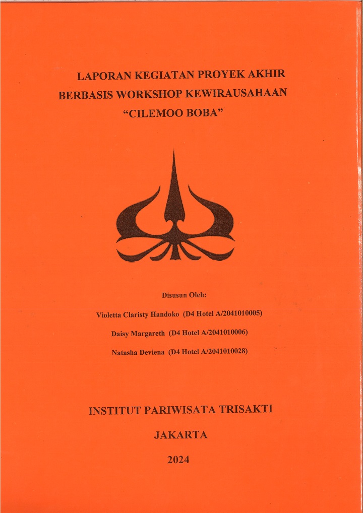 LAPORAN KEGIATAN PROYEK AKHIR BERBASIS WORKSHOP KEWIRAUSAHAAN “CILEMOO BOBA”