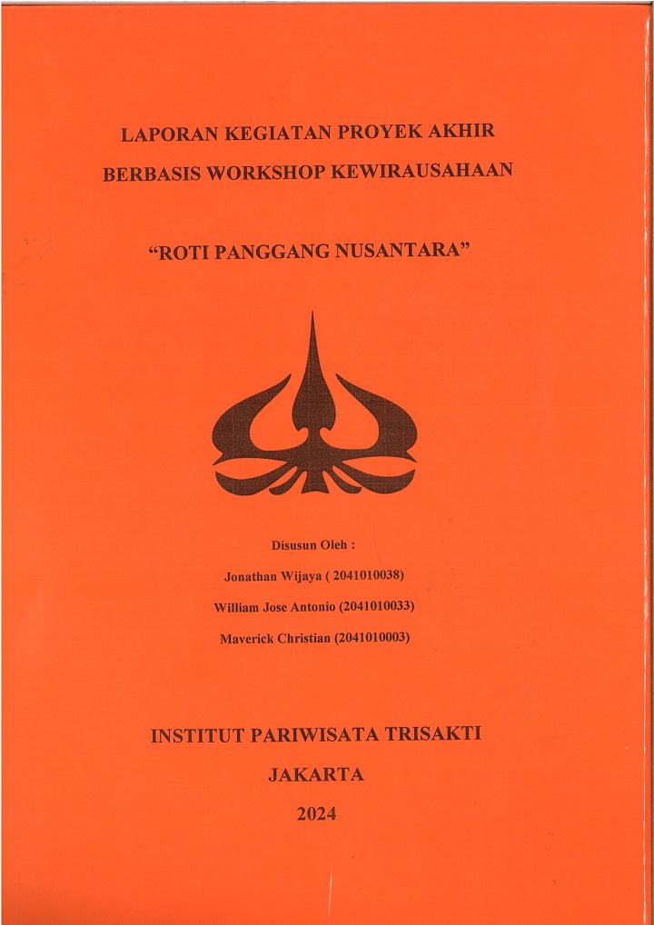 LAPORAN KEGIATAN PROYEK AKHIR BERBASIS WORKSHOP KEWIRAUSAHAAN
“ROTI PANGGANG NUSANTARA”