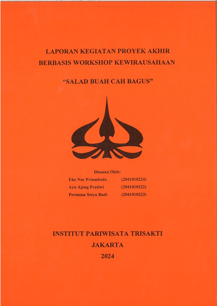 LAPORAN KEGIATAN PROYEK AKHIR
BERBASIS WORKSHOP KEWIRAUSAHAAN 
 “HAPPY BITES”