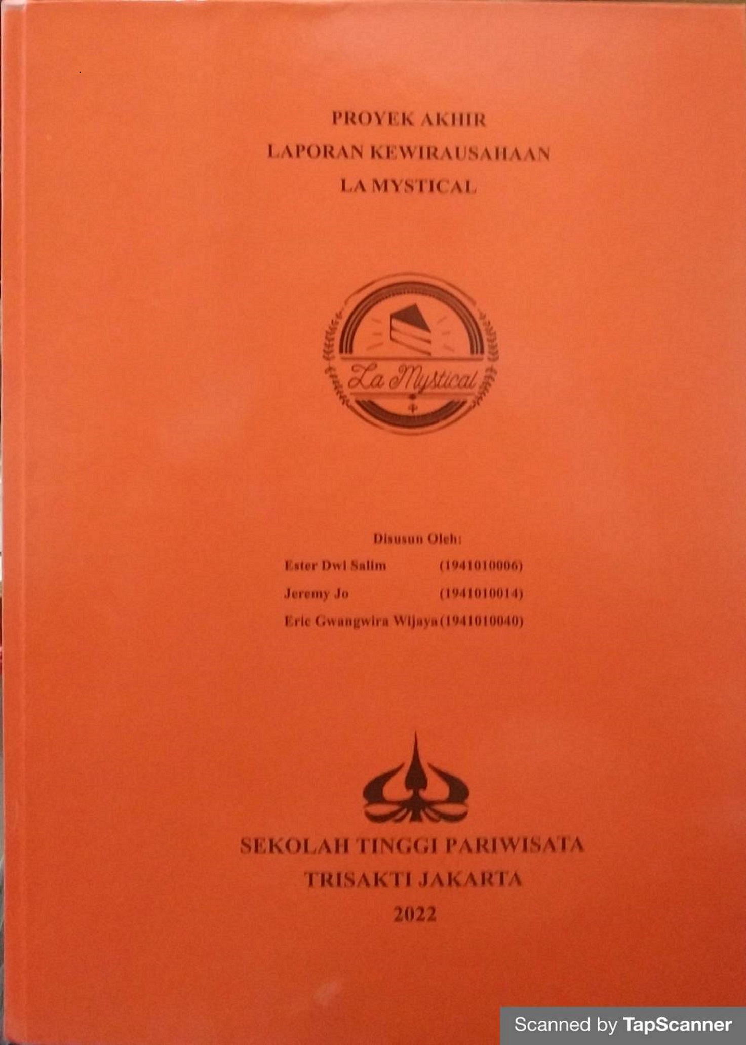 LAPORAN KEWIRAUSAHAAN LA MYSTICAL