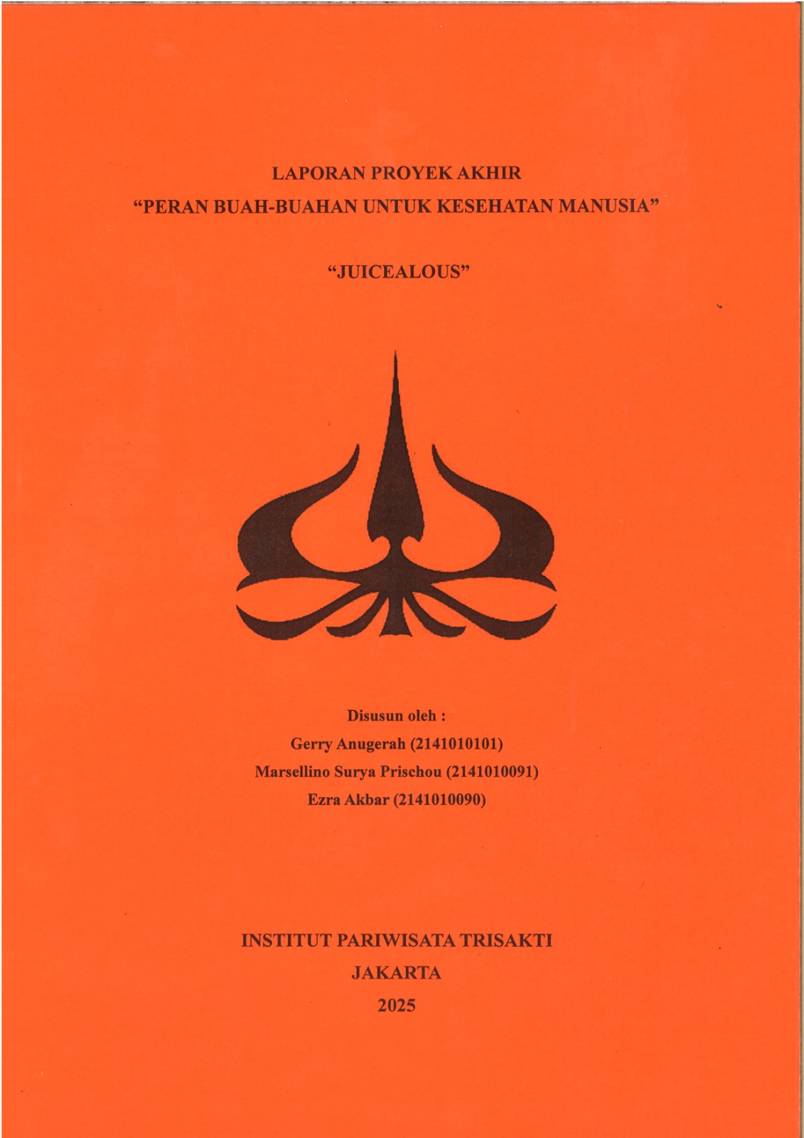 Laporan Proyek Akhir Peran Buah-buahan untuk
Kesehatan Manusia.