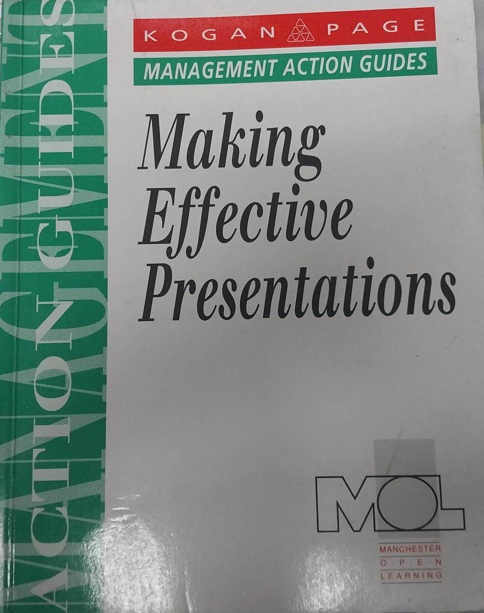 Making Effective Presentations