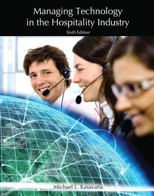 Managing technology in the hospitaly industry