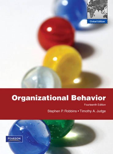 Organizational Behaviour: global edition