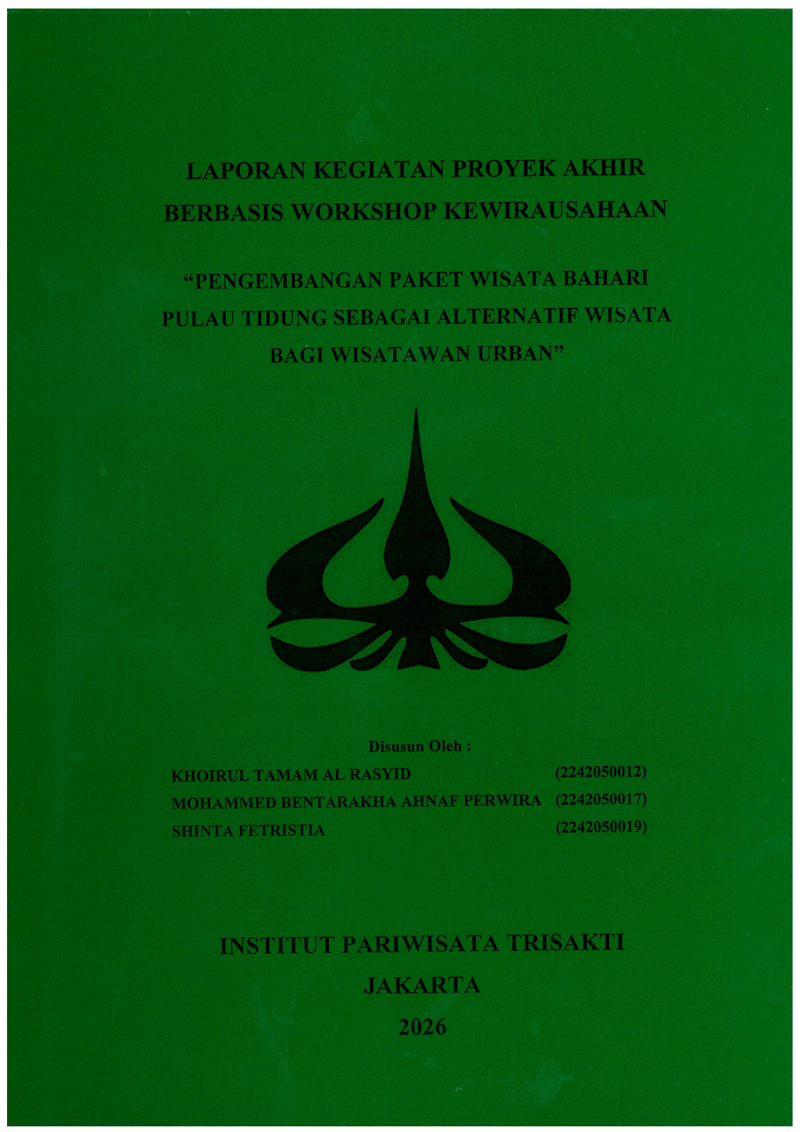 Pengembangan Paket Wisata Bahari Pulau Tidung Sebagai Alternatif Wisata Bagi Wisatawan Urban