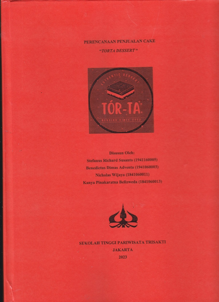 PERENCANAAN PENJUALAN CAKE
“TORTA DESSERT “