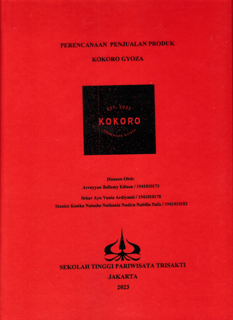 PERENCANAAN  PENJUALAN PRODUK KOKORO GYOZA