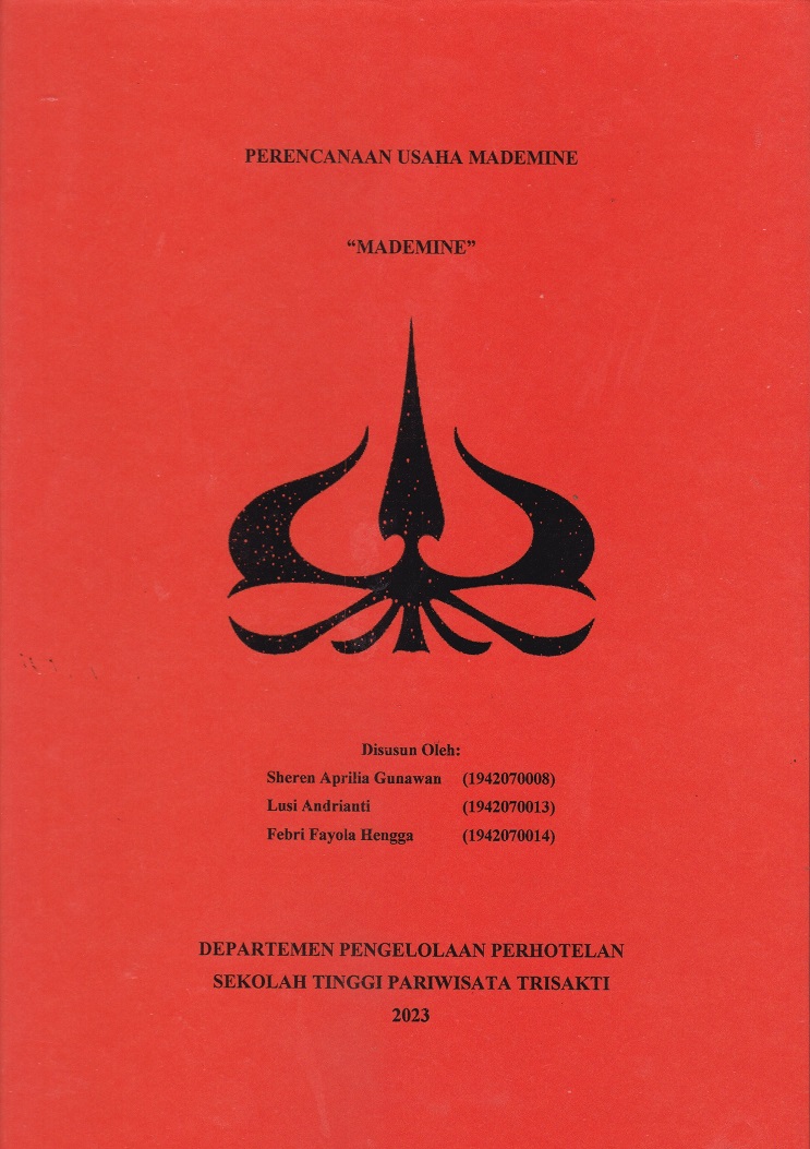 PERENCANAAN USAHA MADEMINE  

 
“MADEMINE”