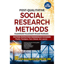 POST-QUALITATIVE SOCIAL RESEARCH METHODS: Kuantitatif-Kualitatif-Mixed Methods Positivism-Phenomenology-Postmodern Filsafat, Paradigma, Teori, Metode, dan Laporan