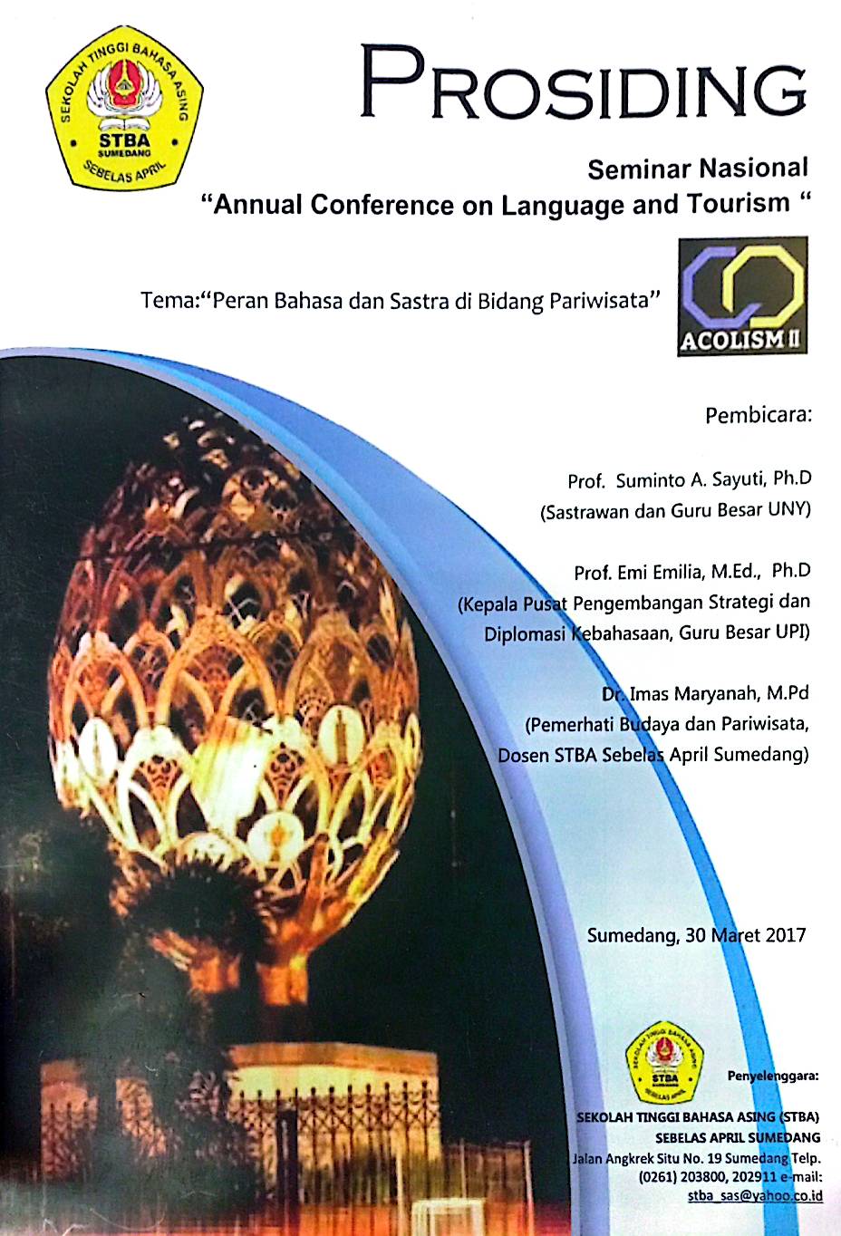 Prosiding Seminar Nasional "Annual Conference On Language And Tourism"