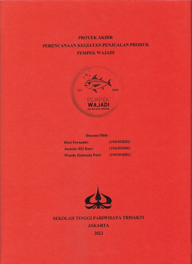 PROYEK AKHIR
PERENCANAAN PENJUALAN PRODUK 

“WELL THE MINI WELLINGTON”