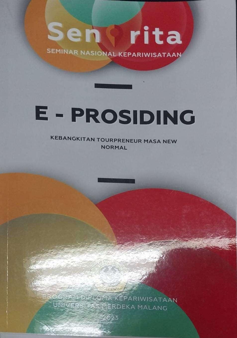 SENORITA E-Prosiding : Kebangkitan Tourpreneur Masa New Normal