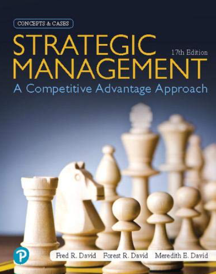 STRATEGIC MANAGEMENT : Concepts and Cases