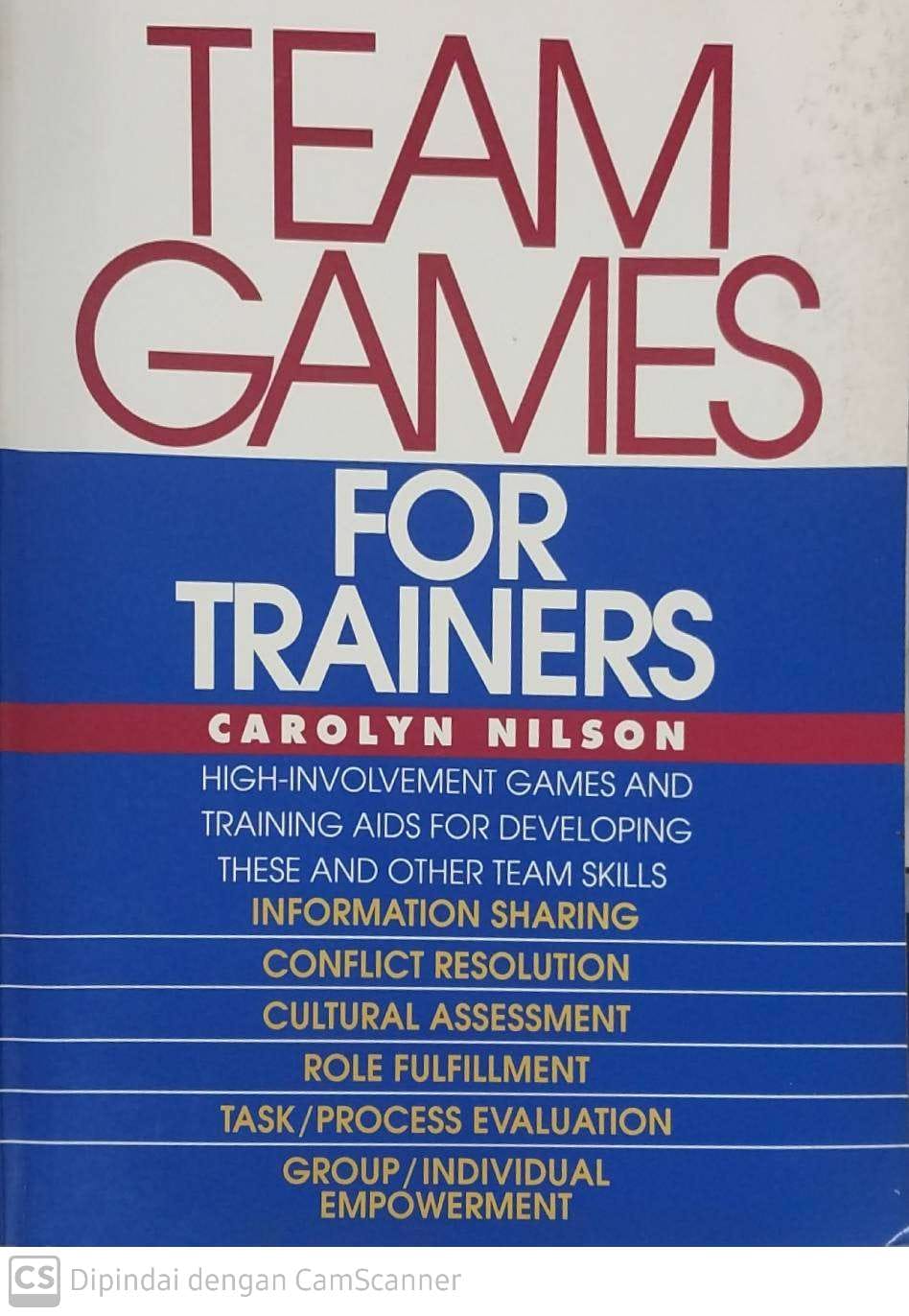 Team Games For Trainers