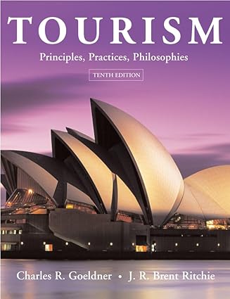 Tourism Principles, Practice, Philosophies