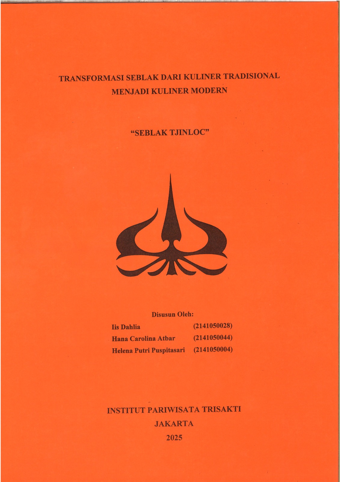 Transformasi Seblak Dari Kuliner Tradisional Menjadi Kuliner Modern "Seblak Tjinloc"