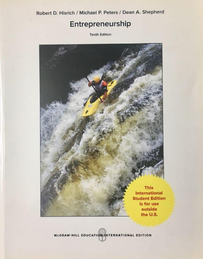 Entrepreneurship Tenth Edition