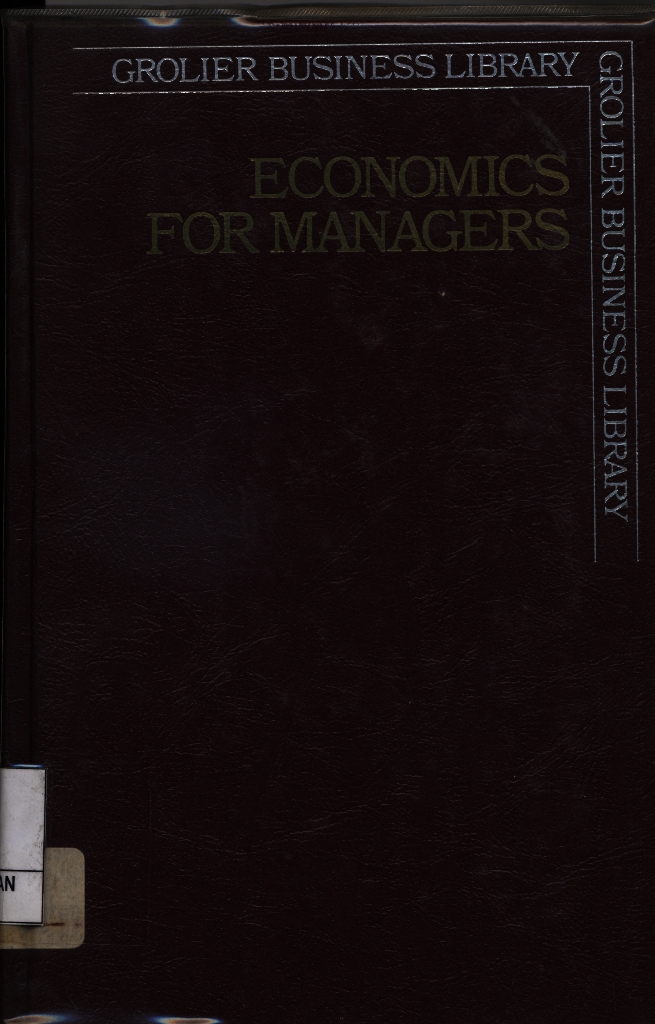 Economics for Managers