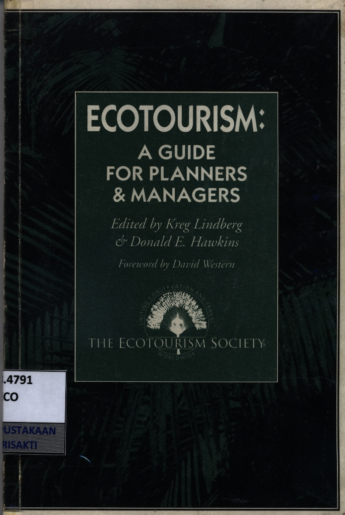Ecotourism : a guide for planners & managers