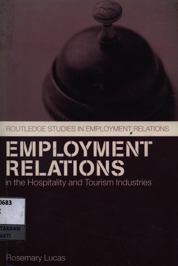 Employment relations in the hospitality and tourism industries