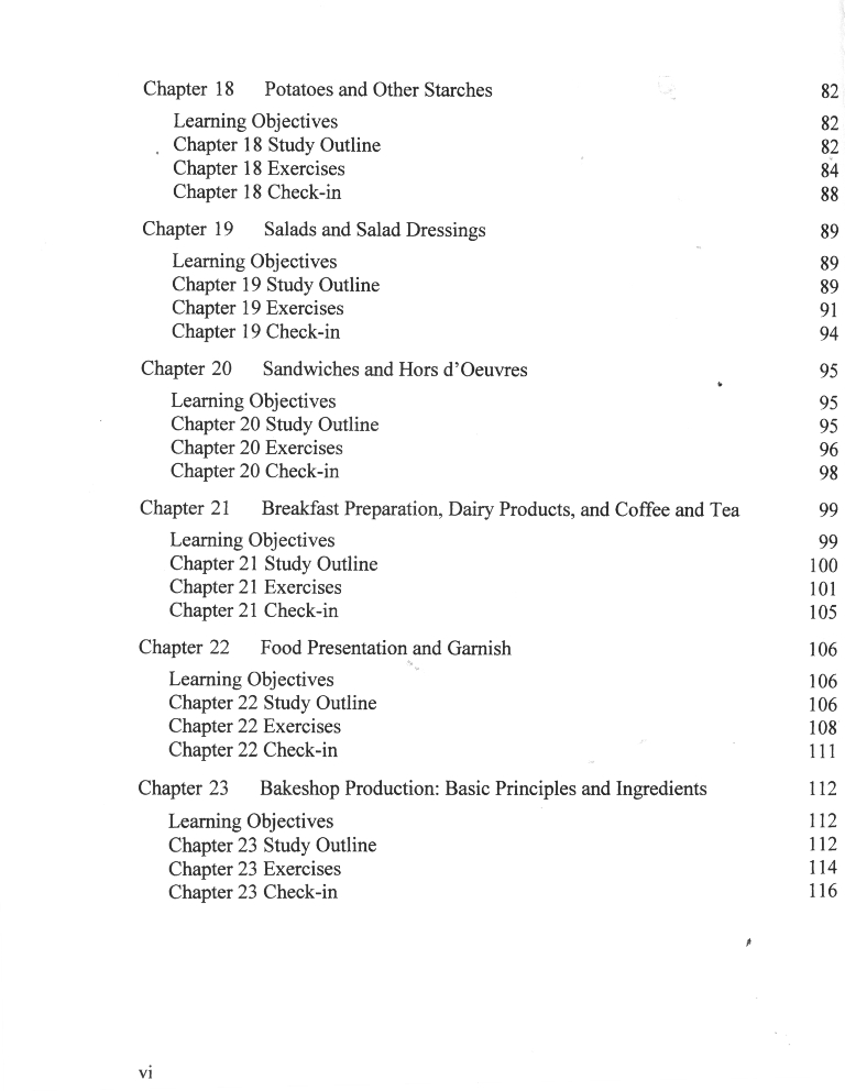 Essentials of professional cooking : student workbook