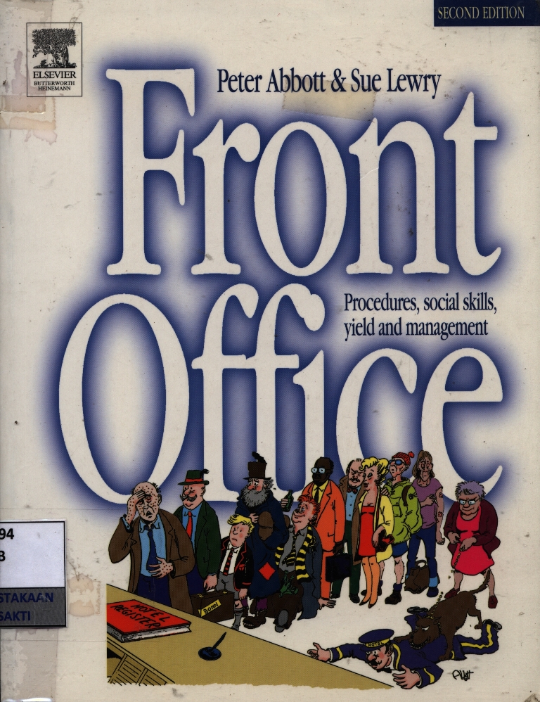Front office : procedures, social skills, yield and management